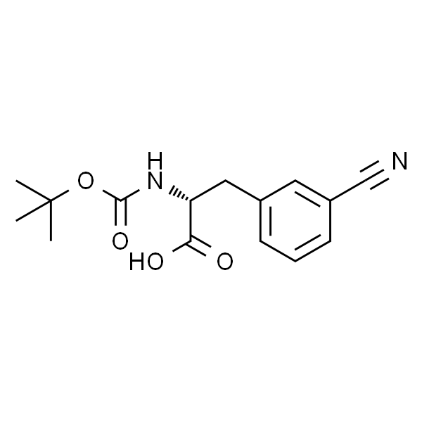 (R)-2-((叔丁氧基羰基)氨基)-3-(3-氰基苯基)丙酸