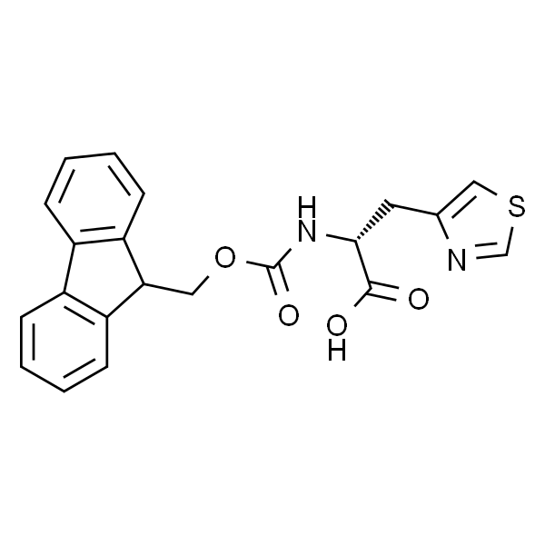 (R)-2-((((9H-芴-9-基)甲氧基)羰基)氨基)-3-(噻唑-4-基)丙酸