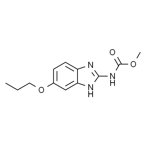 (5-丙氧基-1H-苯并[d]咪唑-2-基)氨基甲酸甲酯