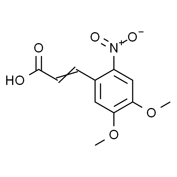 4,5-二甲氧基-2-硝基肉桂酸