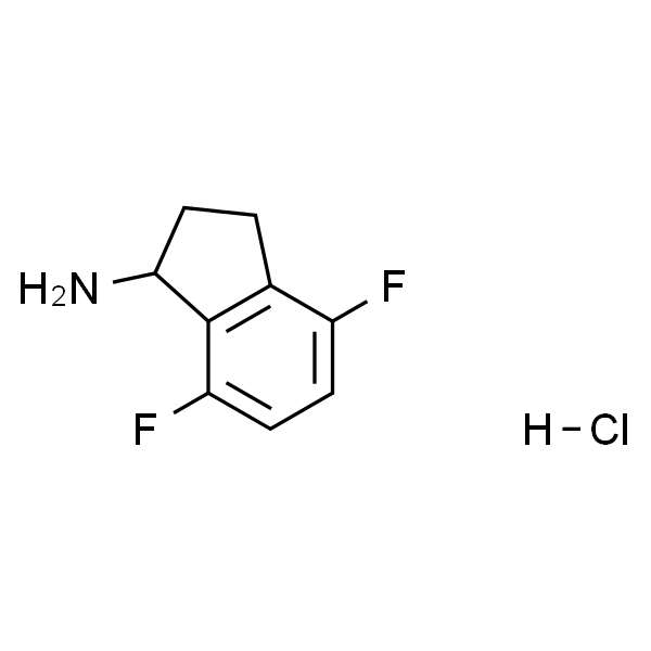 4,7-二氟-2,3-二氢-1H-茚-1-胺盐酸盐