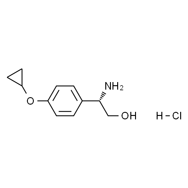 (S)-2-氨基-2-(4-环丙氧基苯基)乙醇盐酸盐