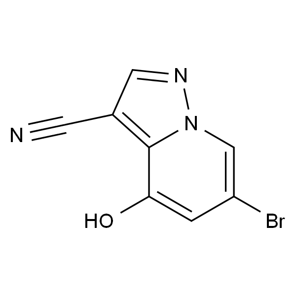 6-溴-4-羟基吡唑并[1,5-a]吡啶-3-甲腈