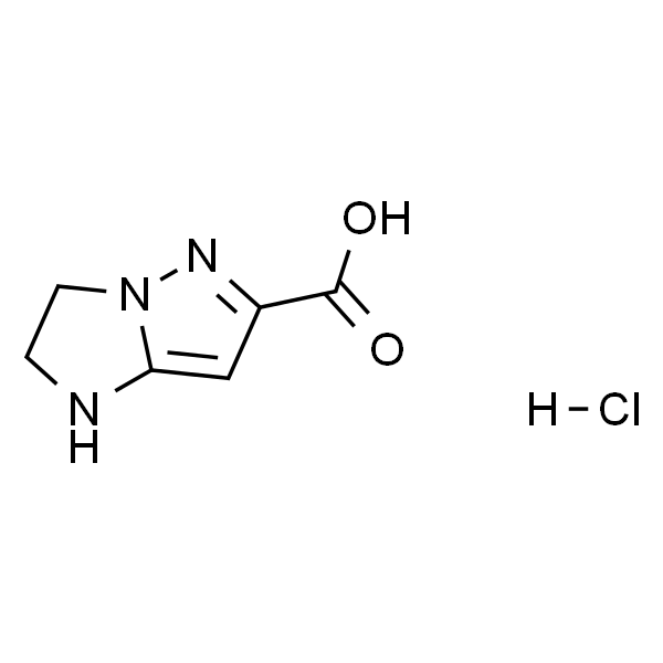 2,3-Dihydro-1H-imidazo[1,2-b]pyrazole-6-carboxylic acid hydrochloride