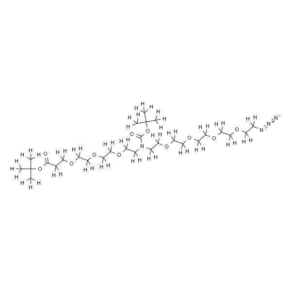 N-Azido-PEG4-N-Boc-N-PEG3-Boc