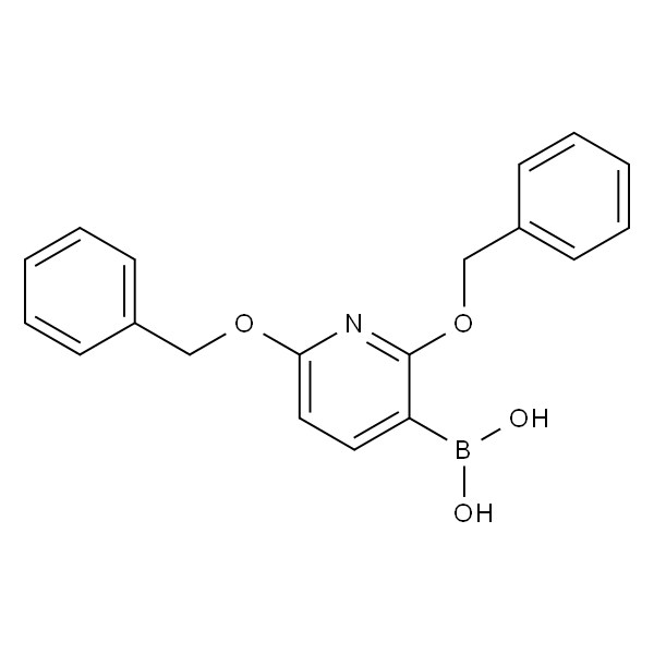 (2,6-双(苄氧基)吡啶-3-基)硼酸