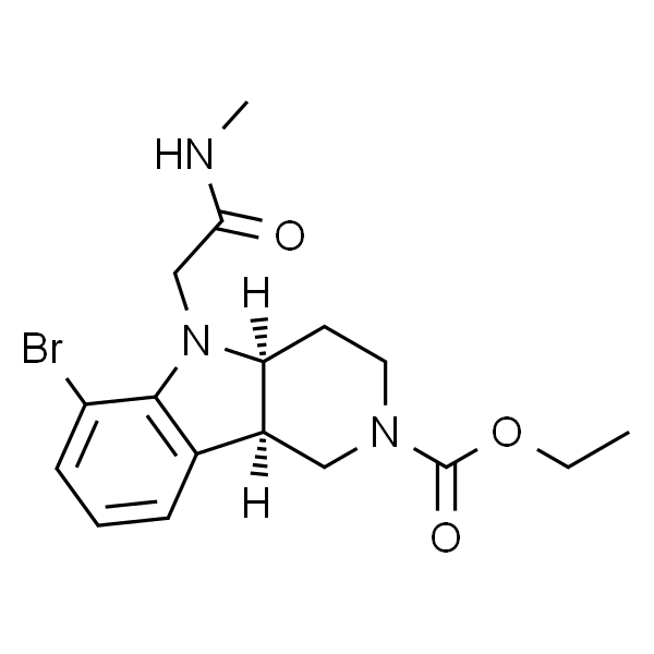 (4aS,9bR)-6-溴-5-(2-(甲基氨基)-2-氧代乙基)-3,4,4a,5-四氢-1H-吡啶并[4,3-b]吲哚-2(9bH)-甲酸乙酯