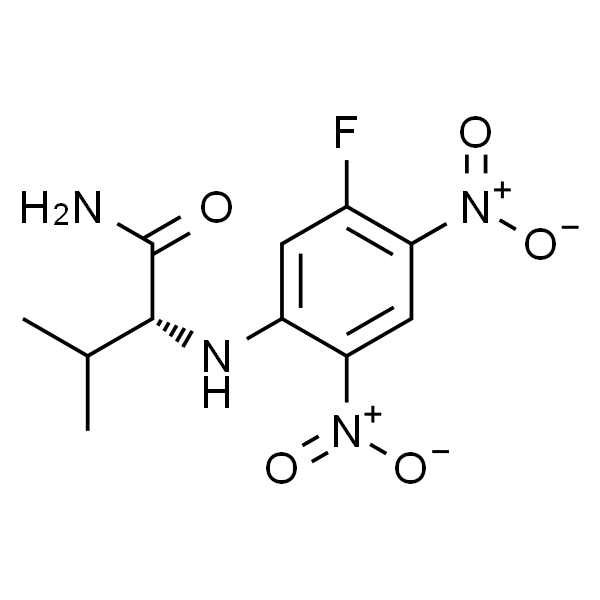 Nalpha-(2,4-Dinitro-5-fluorophenyl)-D-valinamide for chiral derivatization,