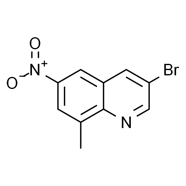3-溴-8-甲基-6-硝基喹啉