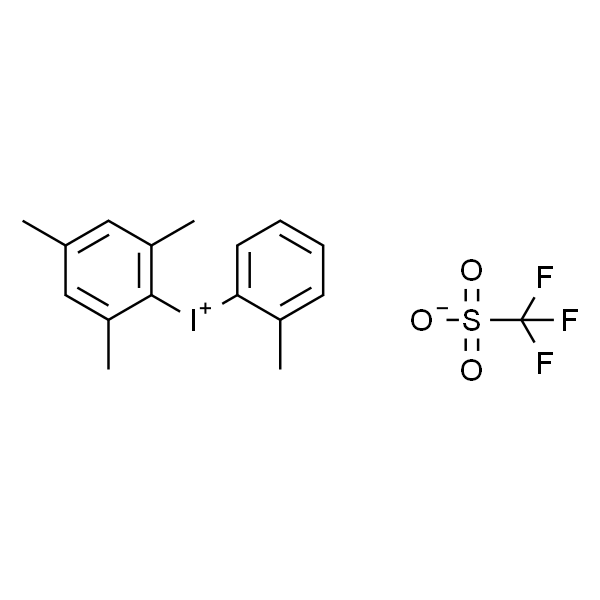 (2-甲苯基)(2,4,6-三甲基苯基)碘鎓三氟甲磺酸盐