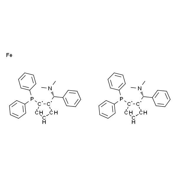 (S,S)-(-)-2,2'-双[-(N,N-二甲胺基)(苯基)甲基]-1,1'-双(二苯基磷)二茂铁