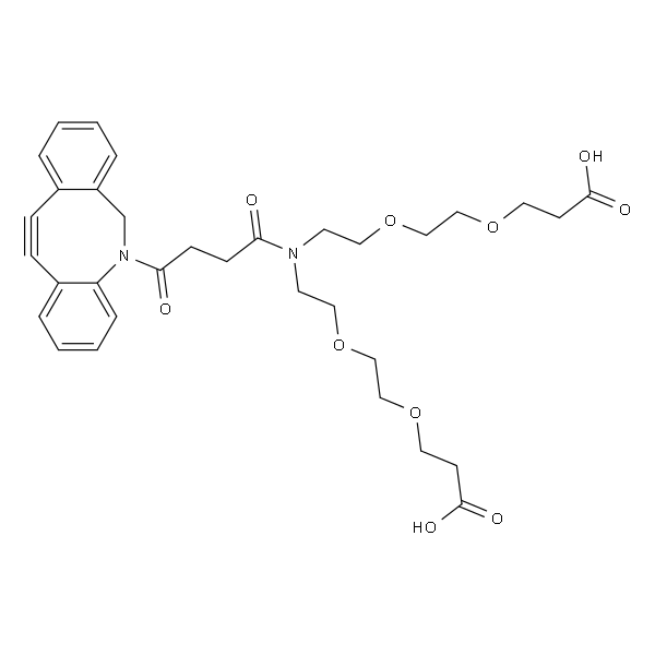 N-DBCO-N-bis(PEG2-C2-acid)