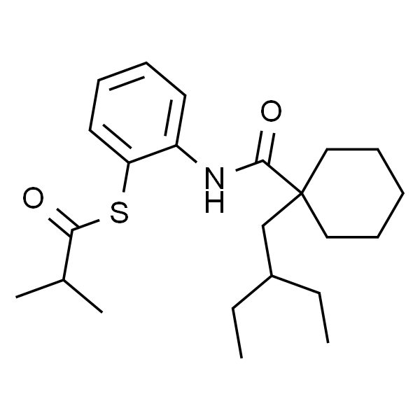 S-(2-(1-(2-乙基丁基)环己烷酰胺基)苯基)2-甲基丙硫酸酯