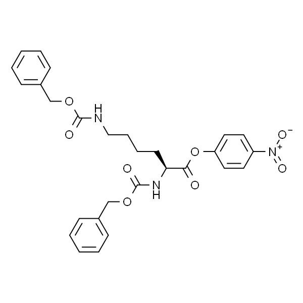 (S)-2,6-双(((苄氧基)羰基)氨基)己酸 4-硝基苯基酯