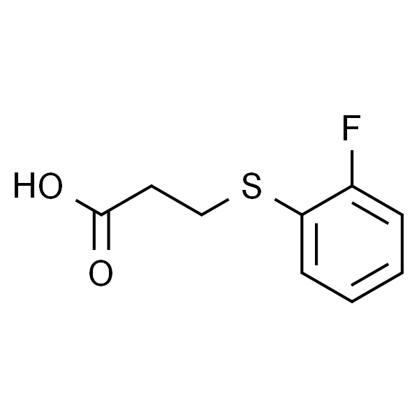 3-[(2-氟苯基)硫烷基]丙酸