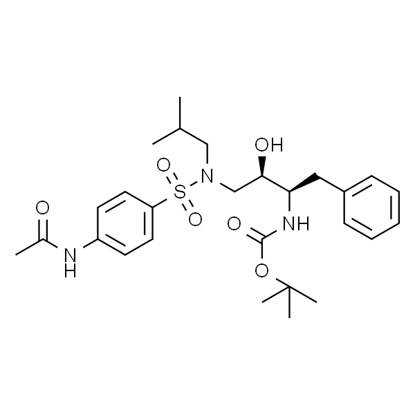 ((2R,3R)-4-(4-乙酰氨基-N-异丁基苯基磺酰氨基)-3-羟基-1-苯基丁-2-基)氨基甲酸叔丁酯