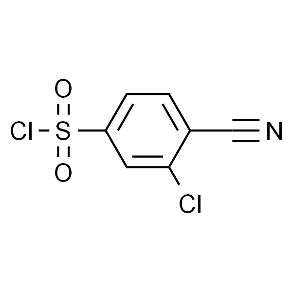 3-氯-4-氰基苯-1-磺酰氯