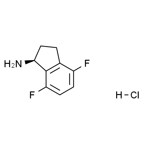 (S)-4,7-二氟-2,3-二氢-1H-茚-1-胺盐酸盐