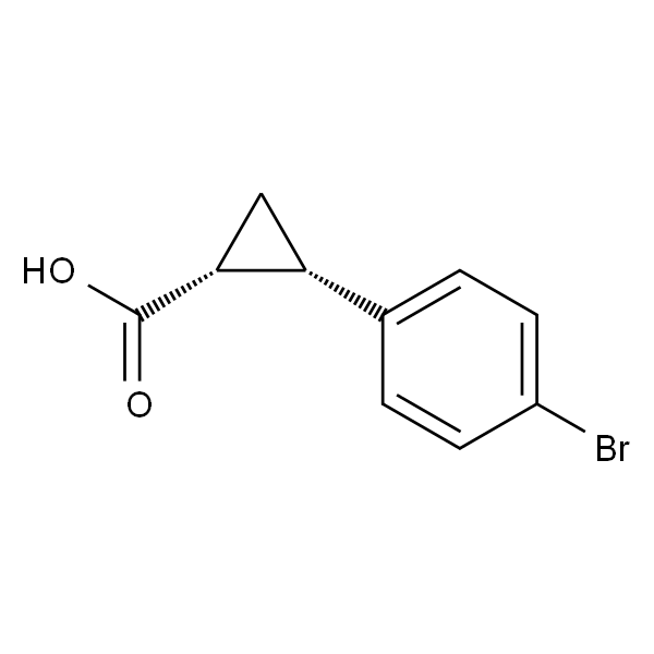 顺-2-（4-溴苯基）环丙烷-1-羧酸