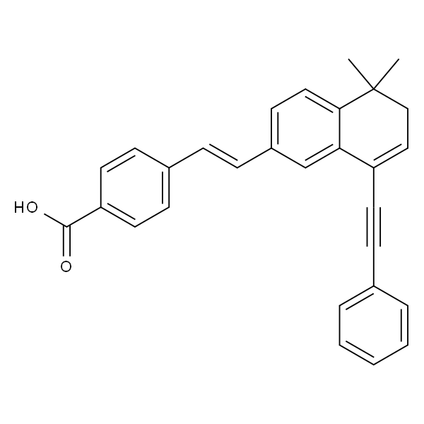 4-[(1E)-2-[5,6-Dihydro-5,5-dimethyl-8-(2-phenylethynyl)-2-naphthalenyl]ethenyl]benzoicacid
