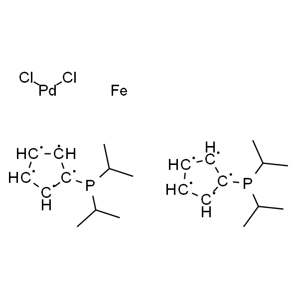 1,1'-双(二异丙基膦基)二茂铁二氯化钯(II)