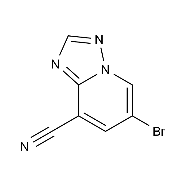 6-溴[1,2,4]三唑[1,5-a]吡啶-8-腈