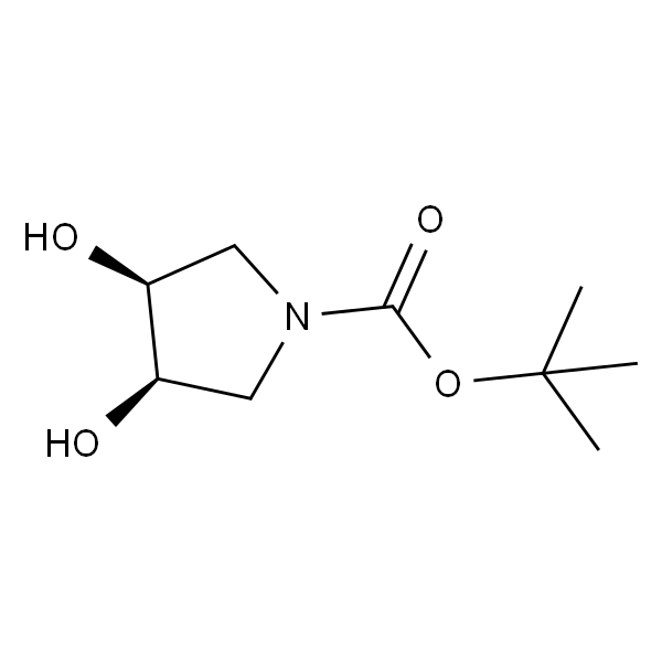 (3R,4S)-3,4-羟基吡咯烷-1-羧酸叔丁酯