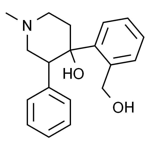 4-(2-(hydroxymethyl)phenyl)-1-methyl-3-phenylpiperidin-4-ol