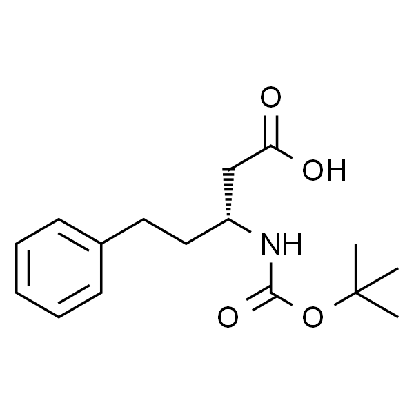 (R)-3-((叔丁氧羰基)氨基)-5-苯基戊酸