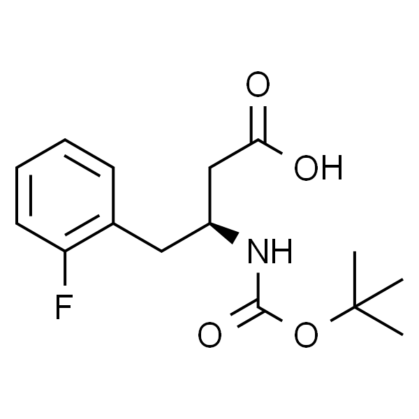 (S)-3-((叔丁氧羰基)氨基)-4-(2-氟苯基)丁酸