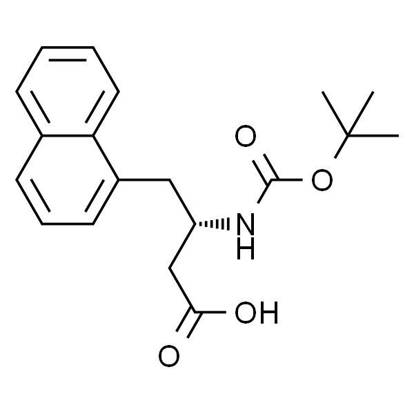 (S)-3-((叔丁氧羰基)氨基)-4-(萘-1-基)丁酸