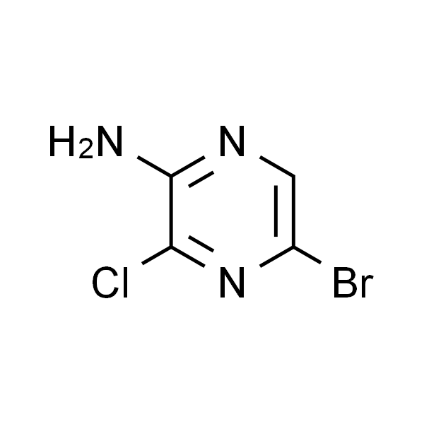 5-溴-3-氯吡嗪-2-胺