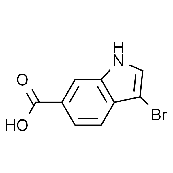 3-溴吲哚-6-甲酸