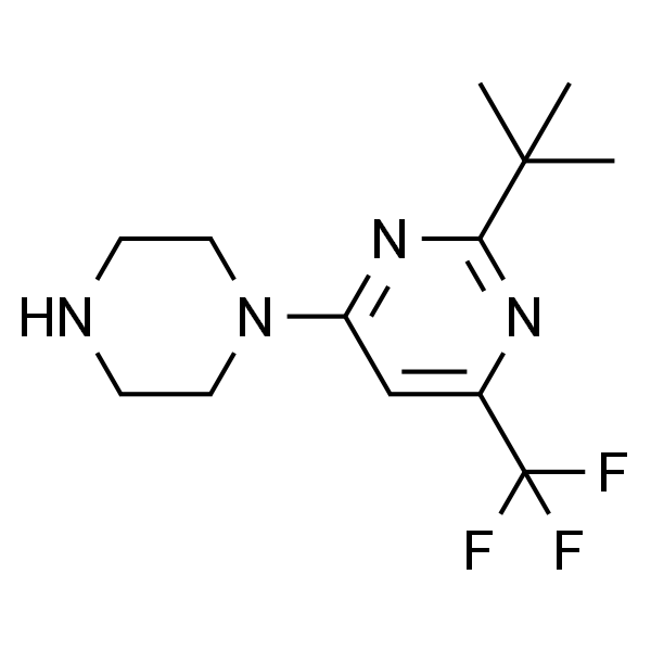 2-叔丁基-4-(1-哌嗪)-6-三氟甲基嘧啶