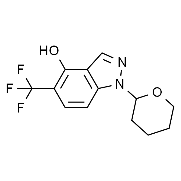 1-(四氢-2H-吡喃-2-基)-5-(三氟甲基)-1H-吲唑-4-醇