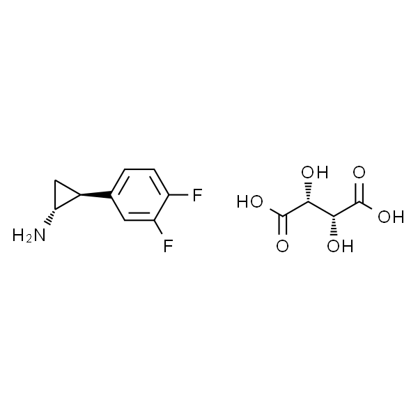(1R,2S)-2-(3,4-二氟苯基)环丙胺(2R,3R)-2,3-二羟基丁二酸盐