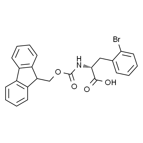 (R)-2-((((9H-芴-9-基)甲氧基)羰基)氨基)-3-(2-溴苯基)丙酸