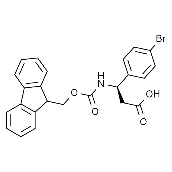 Fmoc-(R)-3-Amino-3-(4-bromo-phenyl)-propionic acid