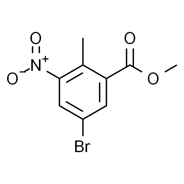 5-溴-2-甲基-3-硝基苯甲酸甲酯