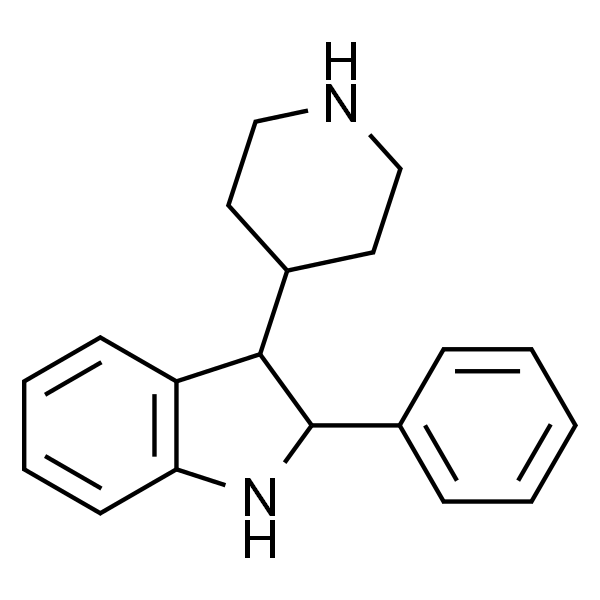 2-phenyl-3-(piperidin-4-yl)-1H-indole