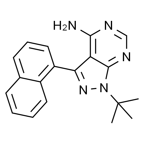 1-(叔丁基)-3-(萘-1-基)-1H-吡唑[3,4-d]嘧啶-4-胺