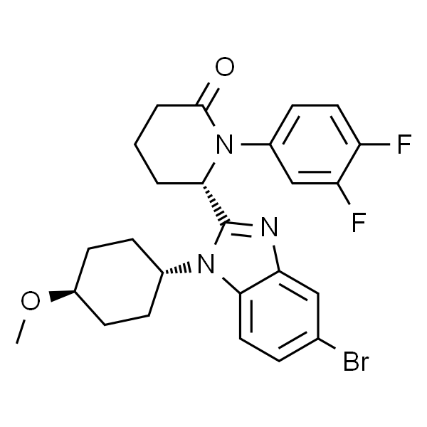 (S)-6-(5-溴-1-((1r,4S)-4-甲氧基环己基)-1H-苯并[d]咪唑-2-基)-1-(3,4-二氟苯基)哌啶-2-酮