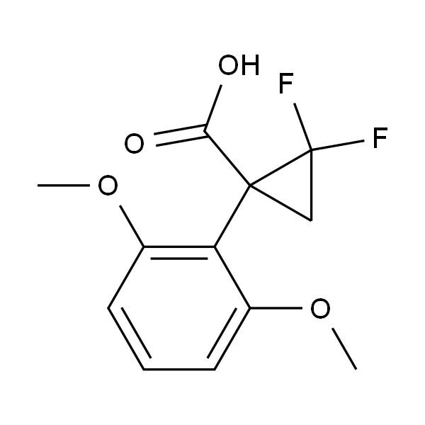 1-（2，6-二甲氧基苯基）-2，2-二氟环丙烷-1-羧酸