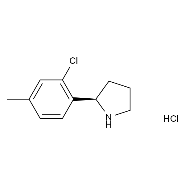 (R)-2-(2-氯-4-甲基苯基)吡咯烷盐酸盐