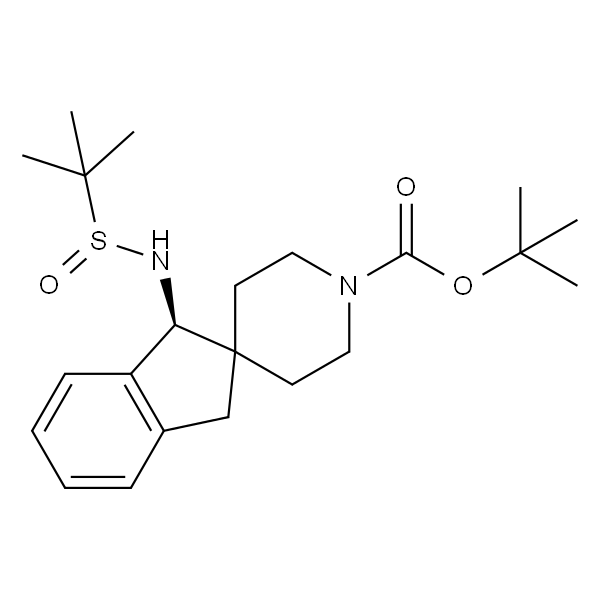 (S)-1-(((R)-叔丁基亚磺酰基)氨基)叔丁基-1,3-二氢螺[茚-2,4''-哌啶]-1''-羧酸盐