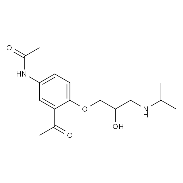 N-(3-乙酰基-4-(2-羟基-3-(异丙基氨基)丙氧基)苯基)乙酰胺