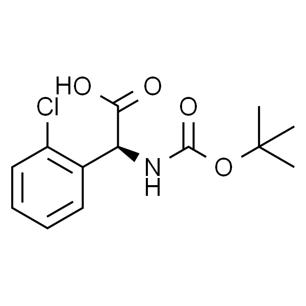 (S)-N-Boc-(2’-氯苯基)甘氨酸