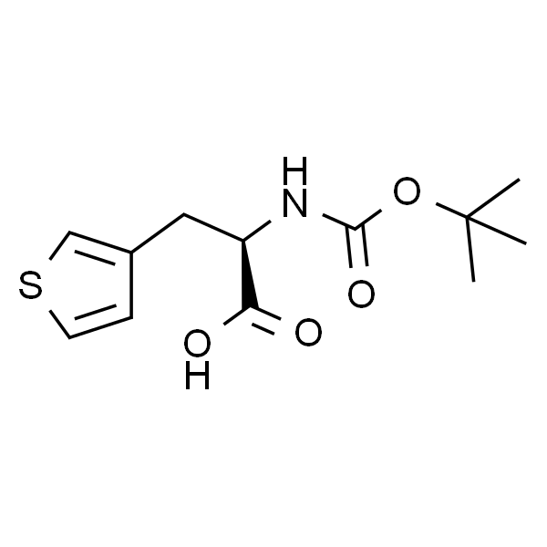 (R)-2-((叔丁氧羰基)氨基)-3-(噻吩-3-基)丙酸