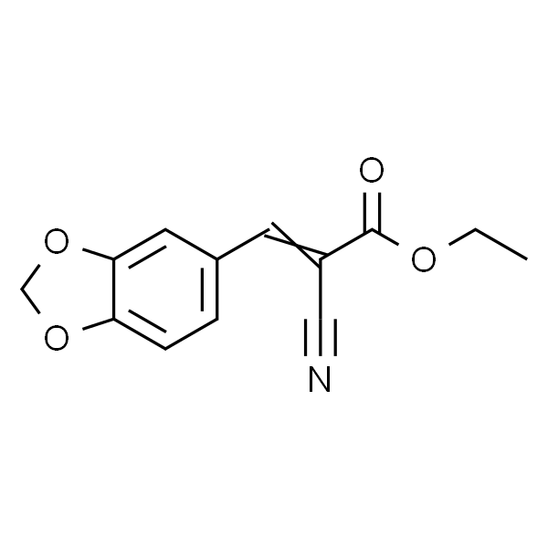 2-氰基-3-(1,3-苯并二噁茂-5-基)丙烯酸乙脂