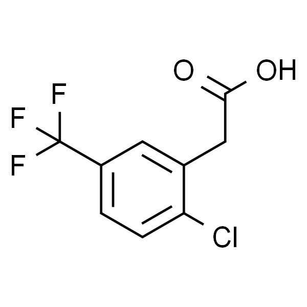 2-氯-5-(三氟甲基)苯基乙酸